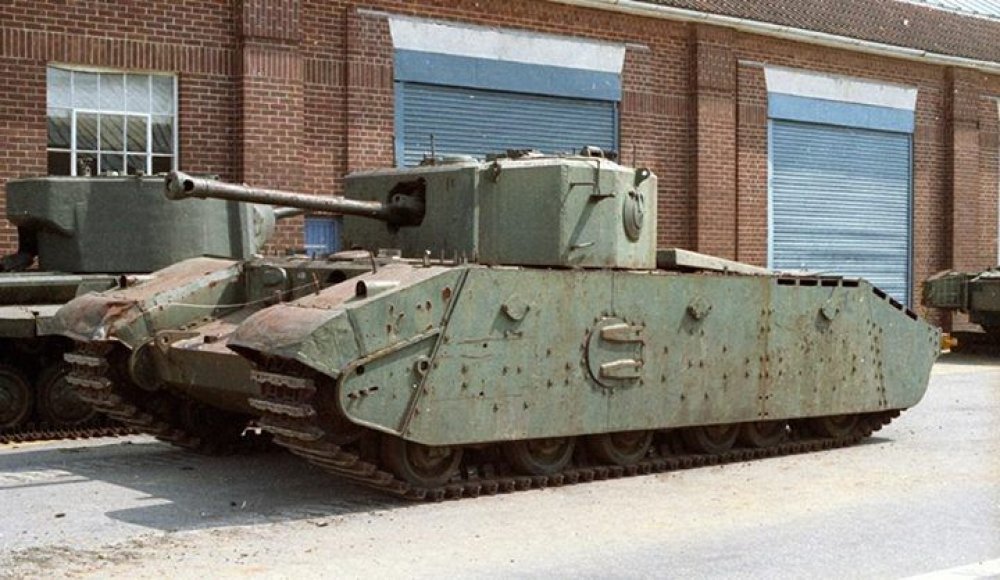 Can you identify this World War II-era experimental tank?