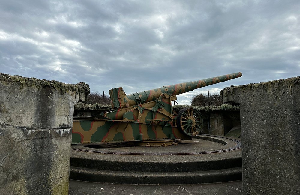 Batterie Dollman gun pit