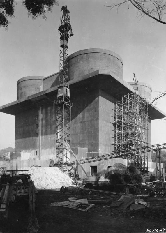 What did the German operational codename Aufbau Ost (“Construction/Reconstruction East”) cover during World War II? (Photo does not necessarily depict correct answer.)