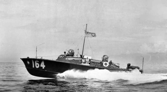 What was the job of American “Beach Jumper” units during World War II? (Photo does not necessarily depict the correct answer.)