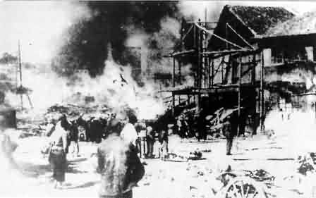 The Second Sino-Japanese war started in 1937 and is considered the beginning of World War II in Asia. In 1938, the burning of the city of Changsha became the largest human-caused urban conflagration in Chinese history. How did it start?