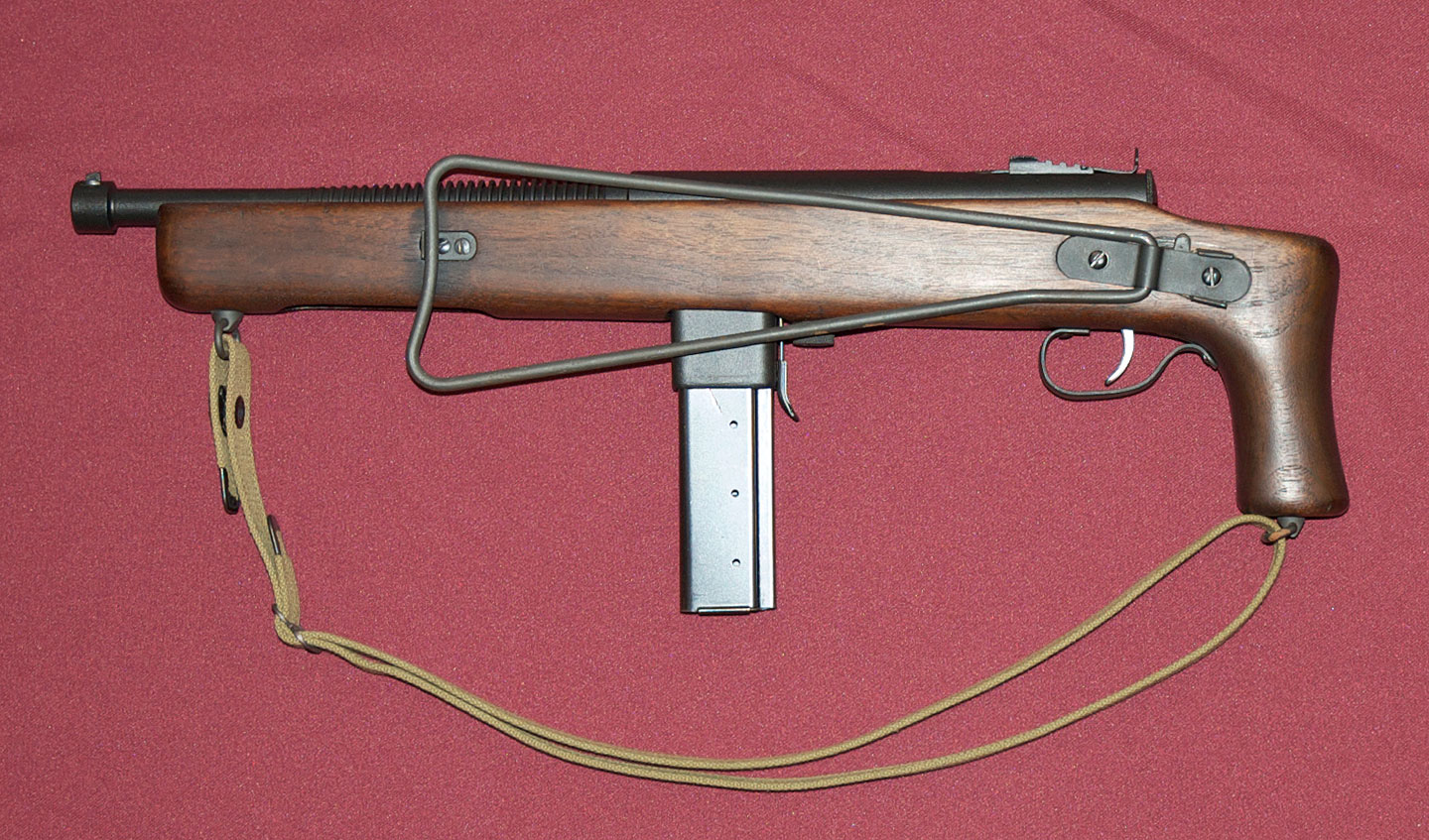 Can you identify this World War II-era submachine gun?