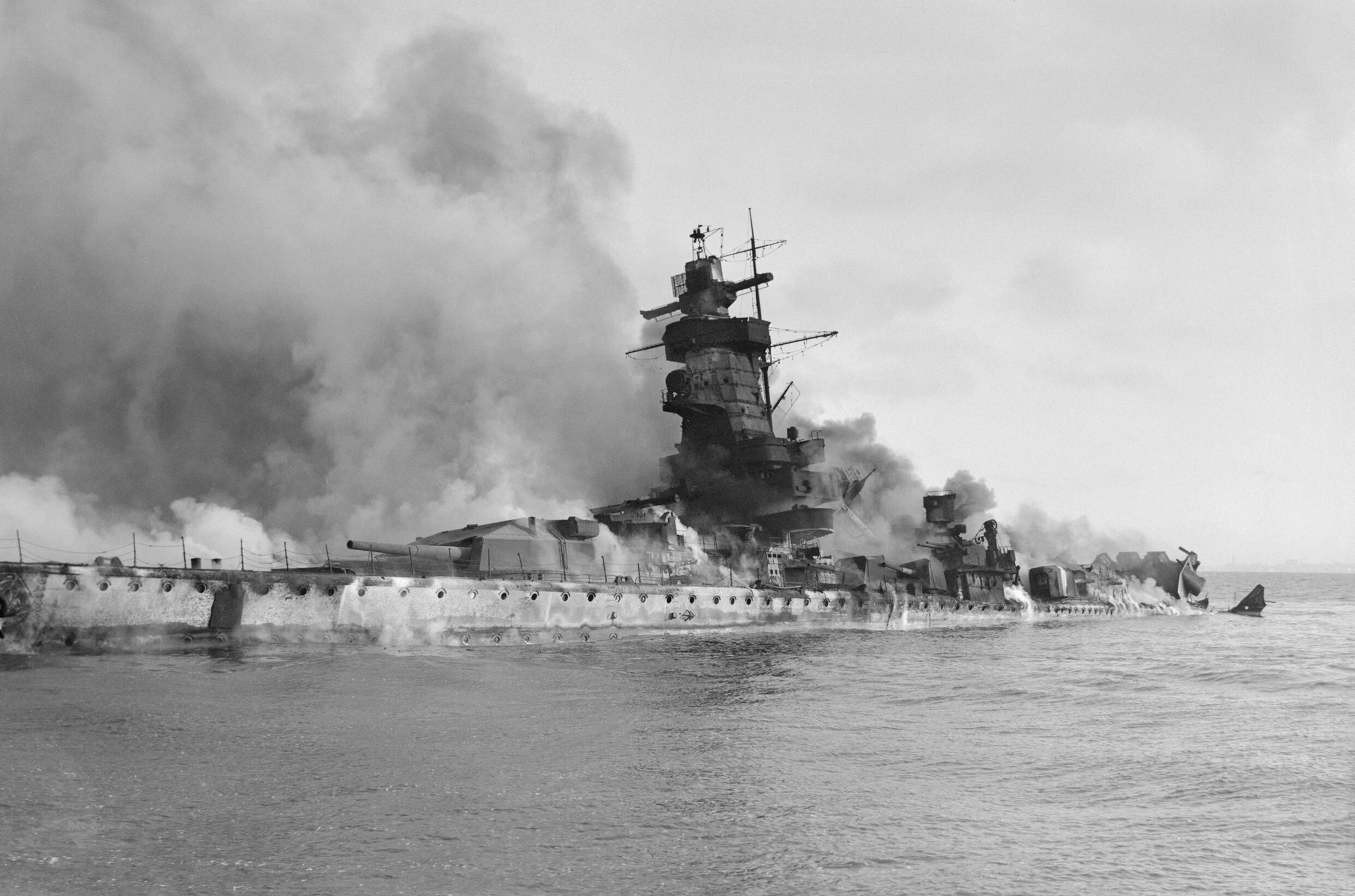 The Battle of the River Plate in December 1939 was one of the first naval engagements of World War II. A German cruiser was damaged by British ships and forced to take shelter in the port of a neutral country. The country did not allow the ship to stay more than three days; the ship was scuttled so it wouldn’t have to face what the captain felt was a hopeless battle waiting at sea. Which country was the port in?