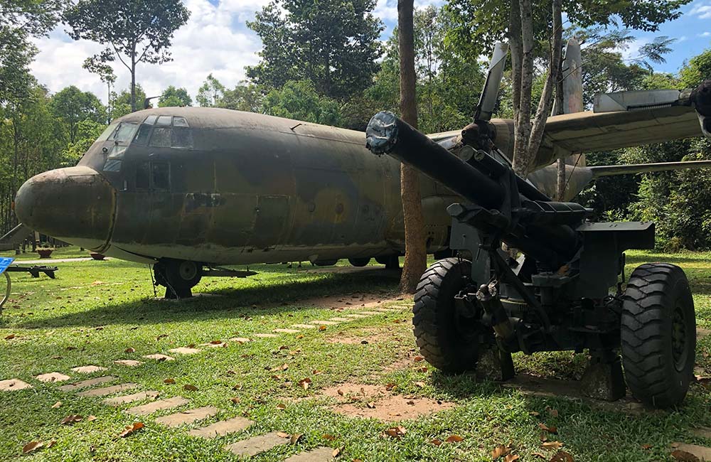 US equipment at Cu Chi Tunnels US equipment at Cu Chi Tunnels