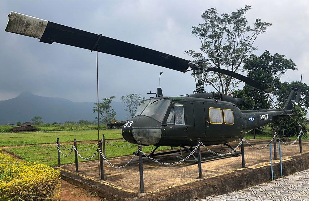 Helicopter at Khe Sanh Combat Base Helicopter at Khe Sanh Combat Base