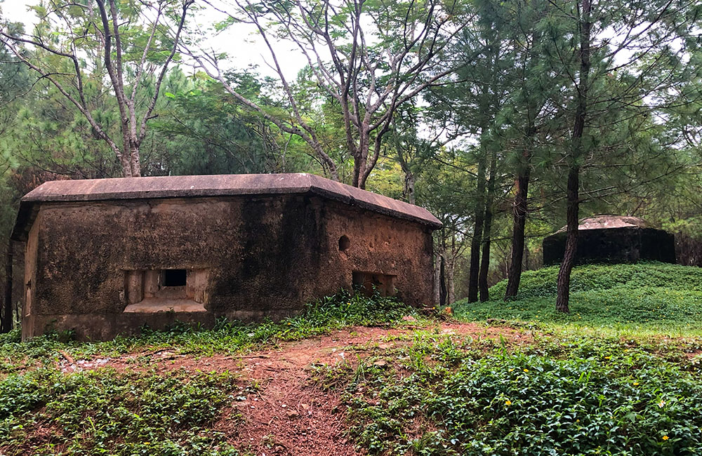 Bunkers at the Parfume River Bunkers at the Parfume River