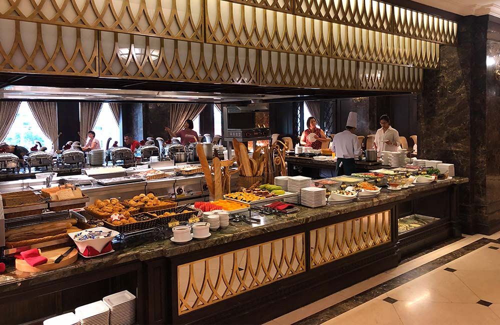 Hotel breakfast in Vietnam Hotel breakfast in Vietnam