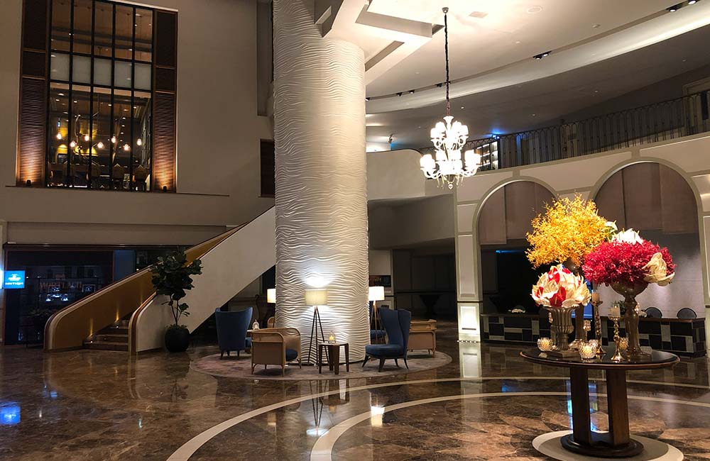 Hotel reception in Saigon Hotel reception in Saigon