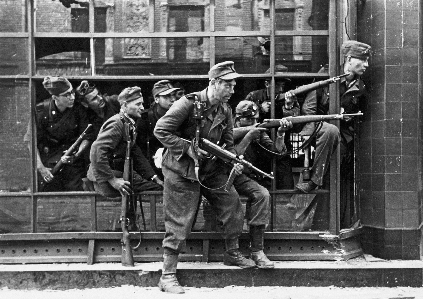 What was the Dirlewanger Brigade, a unit of the Waffen-SS during World War II, known for?