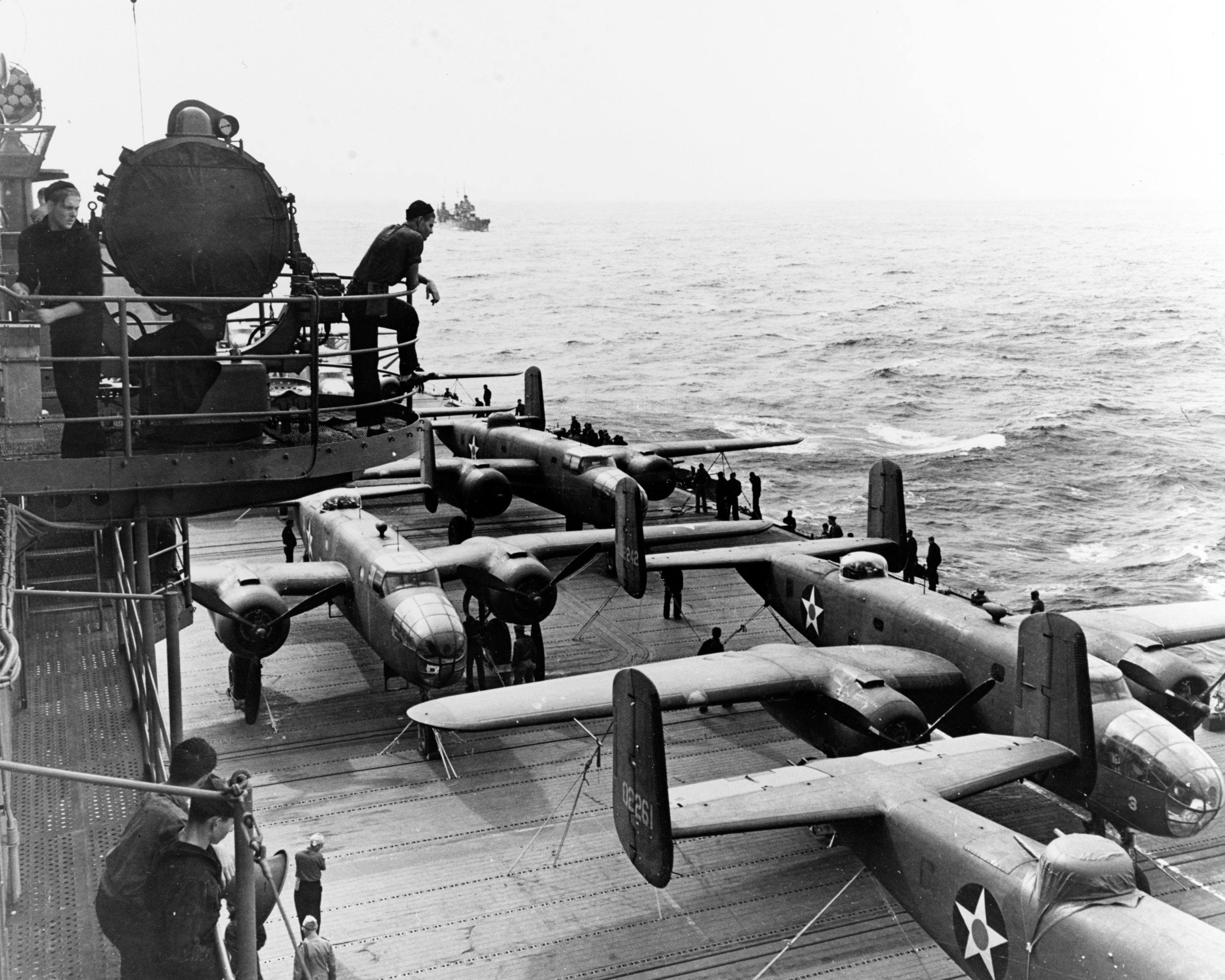 Of the 16 B-26 Mitchell bombers that went on the famous Doolittle Raid over Japan, all but one either crash landed in China or was ditched at sea after they hit their targets. What happened to the last one?