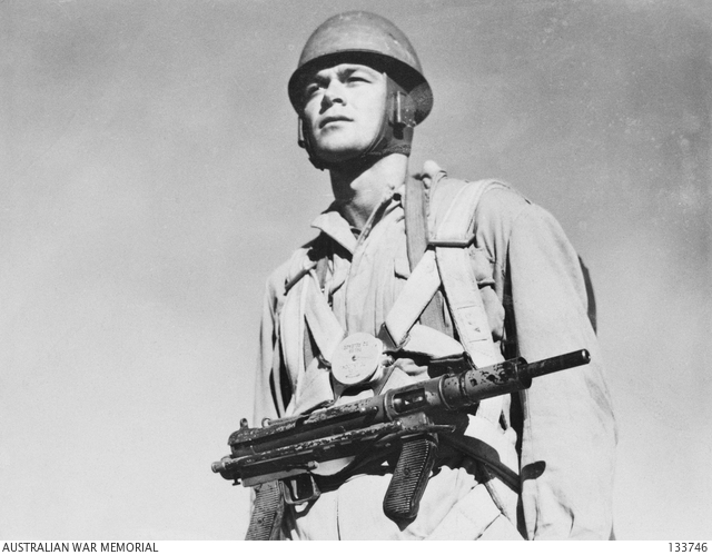 Can you identify the submachine gun in this photo?